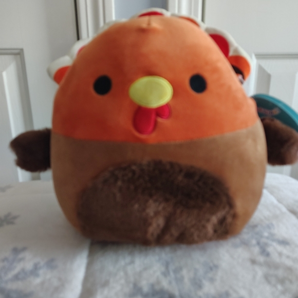 Original Squishmallows Plush Turkey Toy Ulana - Picture 5 of 9